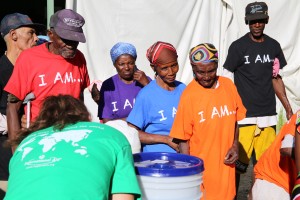 Friday2 - Handwashing Relay at Good Samaritan Health Clinic in Cazale Haiti
