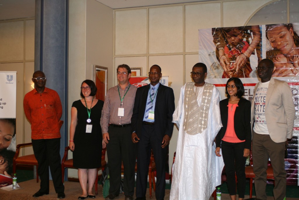 PPPHW Secretariat Director, Layla McCay with fellow panelists and Youssou N'dour 